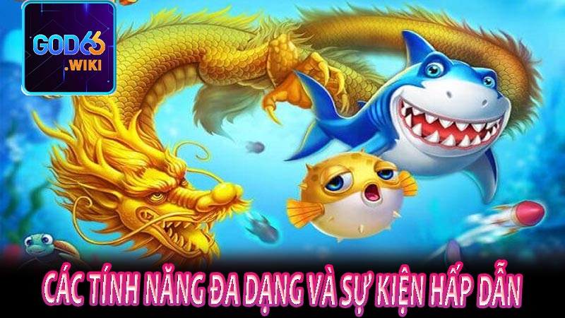 Các tính năng đa dạng và sự kiện hấp dẫn