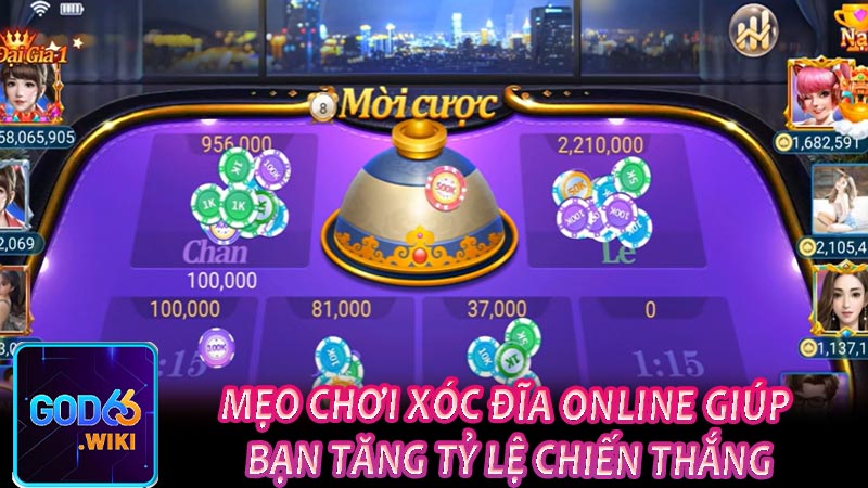 Mẹo chơi xóc đĩa online giúp bạn tăng tỷ lệ chiến thắng
