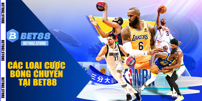 Các Loại Cược Bóng Chuyền Tại BET88